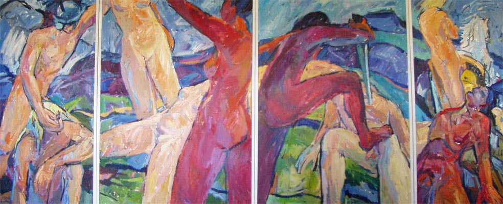 Troja I (4 Tafeln), 1982