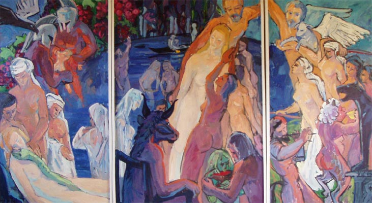 Triptychon Dionysos, 1984