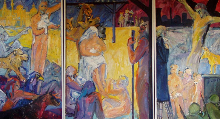 Triptychon Anbetung, 1987