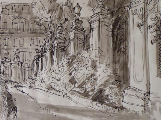 Giardino Palazzo Corsini, 1980
