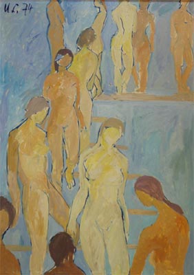 Figuren auf Stufen, 1974